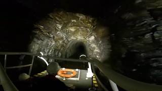 360 Video  A trip boat through Standedge Tunnel [upl. by Repsag]