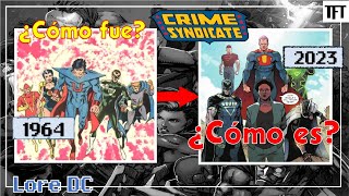 Origen y EVOLUCIÓN📈 del SINDICATO DEL CRIMEN😈  Lore DC📚 resubido [upl. by Latton]