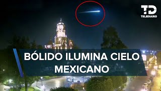 Meteorito ilumina el cielo de México fue captado en varios Estados [upl. by Phemia]