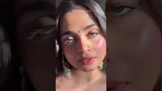 Nose pin from paper clip🌺 youtube youtubeshorts navratri hack [upl. by Allemat89]