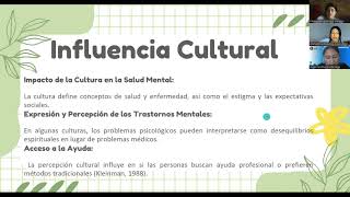 LA INFLUENCIA DEL CONTEXTO AMBIENTALEN LA PSICOPATOLOGÍA CONSIDERACIONES CULTURALES Y CONTEXTUALES [upl. by Lennaj]