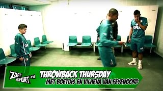 TBT  VOETBALLEN met Boëtius en Vilhena van FEYENOORD  ZAPPSPORT [upl. by Polish]