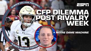 McElroy’s Top 10 CFP rankings dilemma the Notre Dame machine amp more  Always College Football [upl. by Jac]