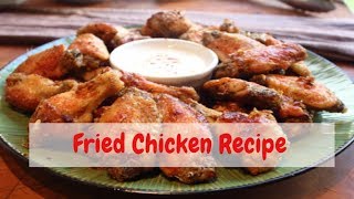 Fried Chicken RecipeHow To Make OvenFried ChickenMake Easy Oven Fried Chicken At Home [upl. by Bern]