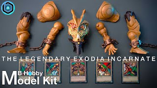 YuGiOh The Legendary Exodia Incarnate Model Kit  Speed Build  ASMR [upl. by Ultima]