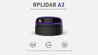 SLAMTEC RPLIDAR A3 Laser Range Scanner for indoor and outdoor [upl. by Eanad89]