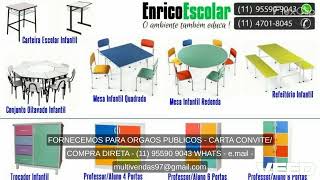 FABRICA CADEIRA UNIVERSITARIA EM ITAQUAQUECETUBAS PAULO 11 955909043 WHATS [upl. by Assirrec]