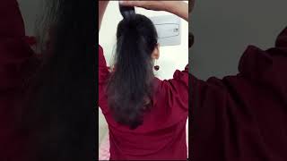 Voluminous hair style 🌺🌺🌺trendingvideo [upl. by Puduns974]