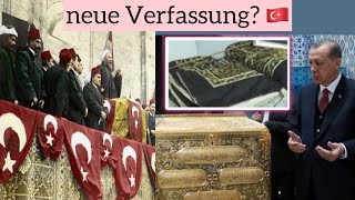 Wird Türkei eine neue Verfassung bekommen Scharia Islam Erdogan Flagge des Propheten [upl. by Ytsanyd198]