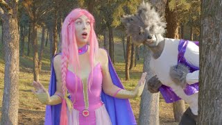 Luli Pampín  JUGUEMOS EN EL BOSQUE🐺🐺  Feat Peques de Lets move 💜 [upl. by Sholom]