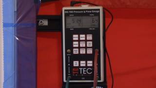 Rochester Passive House Pressurization Blower Door [upl. by Artek581]