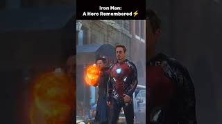 Ironman Memories ❤️Ironman ArmoredAvenger emotion mcu shorts edit [upl. by Lupe478]