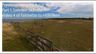 Psychogeography Art Walk Skaneledan Part 1 Sweden Video 4 [upl. by Auqenehs]