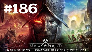 New World Walkthrough Part 186  Restless Shore  Covenant Missions Excubitor 2 No Commentary [upl. by Ecirual264]