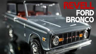 Revell 125 Scale Ford Bronco Cinematic Preview [upl. by Annai]