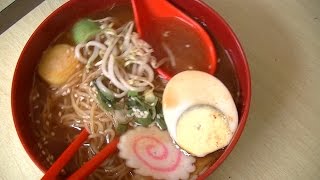 Jakarta Street Food 657 Osaka Ramen Tuna Salmon Ramen BR TiVi 5185 [upl. by Liv]