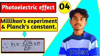 Photoelectric effect 04🇳🇵 Millikans experiment amp Plancks Constant Nepal E Physics [upl. by Acnayb]