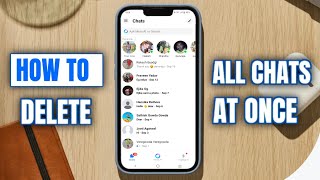 How to Delete All Messages on Messenger at Once [upl. by Mellar897]