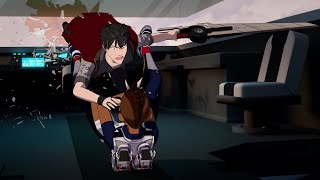 Qrow vs Harriet Vines Sacrifice Full Fight Supercut  RWBY V8  4K [upl. by Christis]