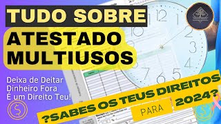 Atestado Multiusos  Apoios e Prestações Sociais  Benefícios Fiscais e outros euribor taxas 2024 [upl. by Gnauq]