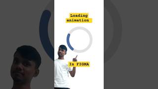 Loading animation in Figmafigma animation uidesign uxdesign design webdesign howto tutorial [upl. by Vasos560]