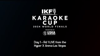 2024 IKF Karaoke Cup World Finals  Day 1 [upl. by Ewan]