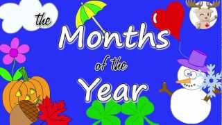 The Months of the Year Song [upl. by Coulter145]