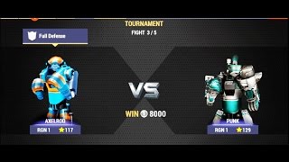 Real Steel Champions  TOURNAMENT  Axelrod VS Punk NEW ROBOTS GAME Живая сталь [upl. by Harret]