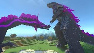 Godzilla x Kong The New Empire Addon final update MCPE in Minecraft Bedrock  WedCraft [upl. by Nylaehs]