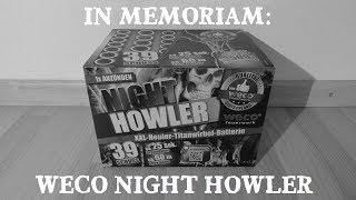 In Memoriam Weco Night Howler  Crying Wolf [upl. by Dressler]