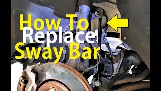 How To Replace Install Stabilizer Sway Bar Link Easy Simple [upl. by Adnelg]