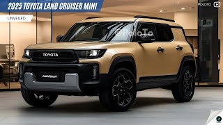 2025 Toyota Land Cruiser Mini Unveiled  The most popular compact SUV on the market [upl. by Lingwood]