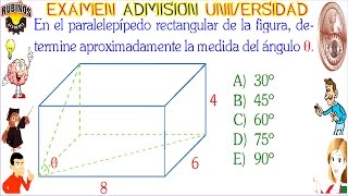 examen UNI admisión universidad de Ingeniería Ley de Cosenos solucionario [upl. by Eglanteen728]