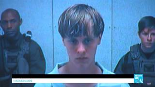 Dylann Roof auteur de la tuerie raciste de Charleston condamné à mort [upl. by Enirehtakyram]