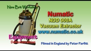 Numatic NDD 900A Vacuum Extractor [upl. by Jackquelin]