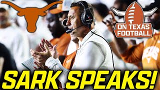 Steve Sarkisian Presser Reactions  Texas vs Florida  Bye Week Improvements  Quinn Ewers  SEC [upl. by Gnouhc]