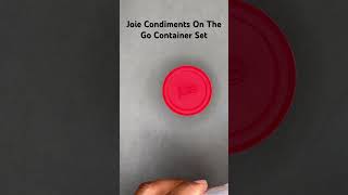 Joie Condiments On The Go Container Set shorts [upl. by Dukie279]