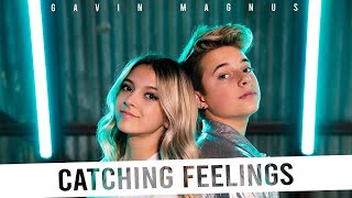 Gavin Magnus  Catching Feelings Official Music Video ft Coco Quinn FIRST KISS 💋 [upl. by Washko]