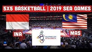 LIVE INDONESIA VS MALAYSIA BASKETBALL SEA GAMES 2019 [upl. by Samuel]