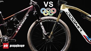 Specialized Epic 8 vs Pinarello Dogma XC Two Elite Level XC Race Bikes Compared [upl. by Collette]