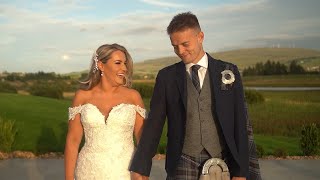 rebecca and ryan  a scottish wedding film filmed at Lochside house hotel Cumnock Scotland [upl. by Magdalen321]