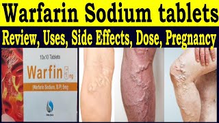 Reiew warfarin 5 mg tablet  Warfarin sodium 5mg tablet Uses in Hinsi  Uses Side Effects Dose [upl. by Lymann906]