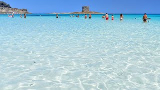 Maldive dItalia Stintino Spiaggia La Pelosa  Sardegna 2022 [upl. by Lancey]