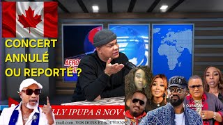 URGENT BIGZAGA A TANGI KOMBO YA MUTU OYO AZA NA SIMA YA BA ANNULATIONS YA BA CONCERT YA FALLY IPUPA [upl. by Rheba]