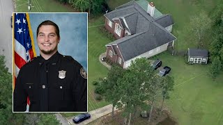 Video shows moments before offduty Atlanta police officer fatally shot by homeowner [upl. by Yanel]