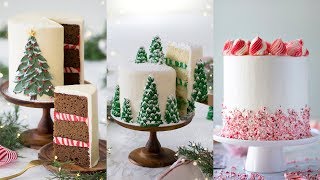 Amazing Christmas Cake Decorating Compilation [upl. by Nilknarf]