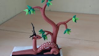 quotMastering Polymer Clay Art Crafting Your Own Deer Masterpiece [upl. by Greff]