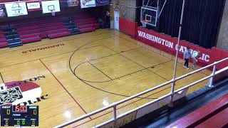 Washington Catholic High School vs Cannelton Womens Varsity Basketball [upl. by Meadow169]