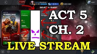 Act 5  Chapter 2  Grandmasters Favor  Marvel Contest of Champions Live Stream [upl. by Aznaed103]