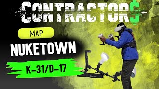 Contractors VR Oculus Quest 2 Gameplay in Nuketown [upl. by Hcnarb]